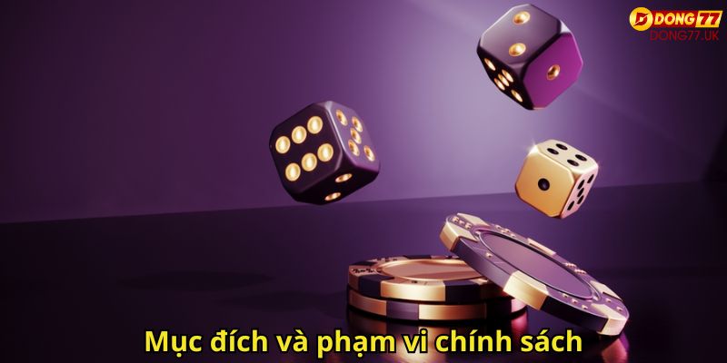 Chính Sách Bảo Mật Dong77 – Cam Kết An Toàn Thông Tin 1 Mục đích và phạm vi chính sách